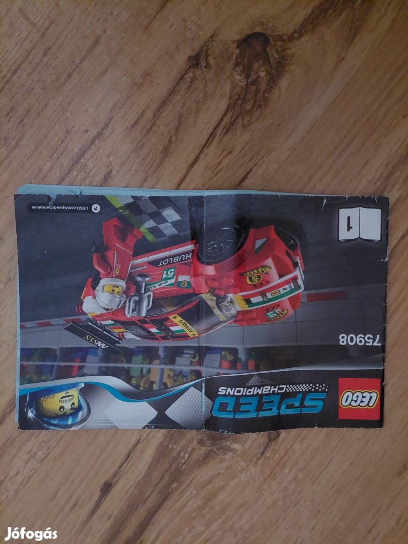 Lego Champions Ferrari 2 az 1- ben 75908/75899