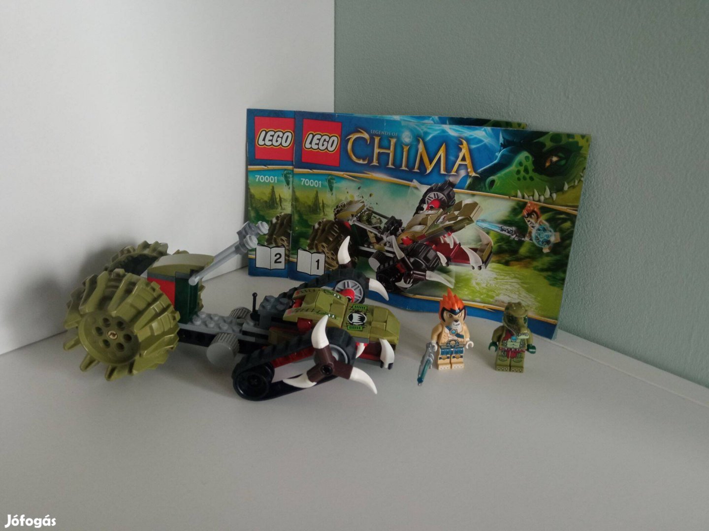 Lego Chima 70001 - Crawley tépőkarma - hiánytalan