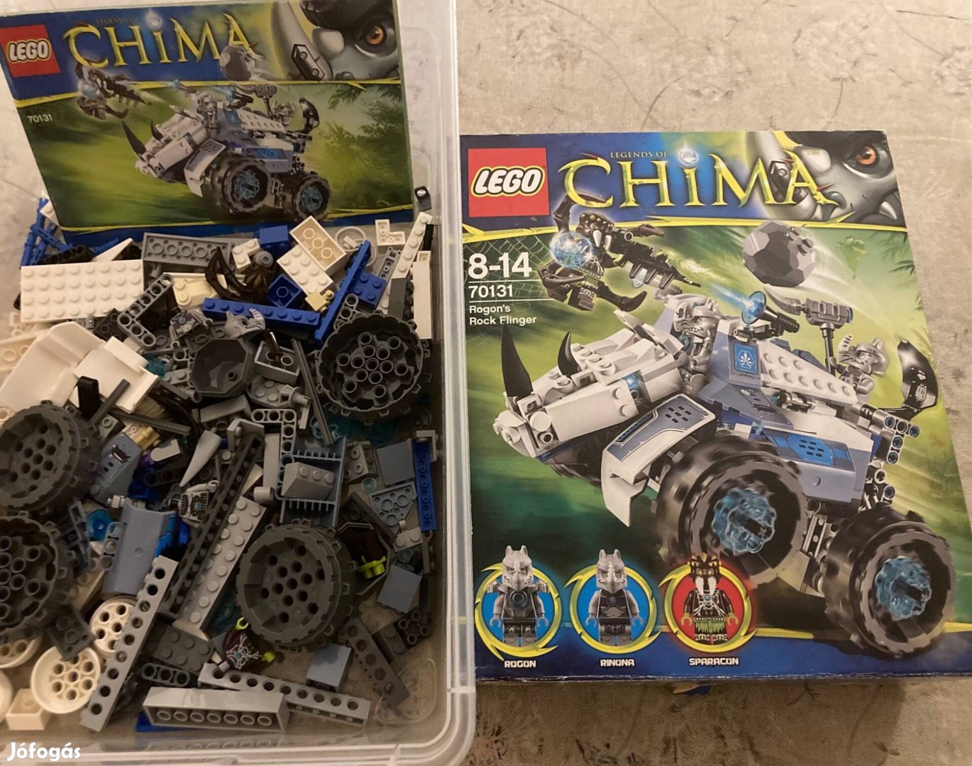 Lego Chima 70131 Rogon kőhajítója