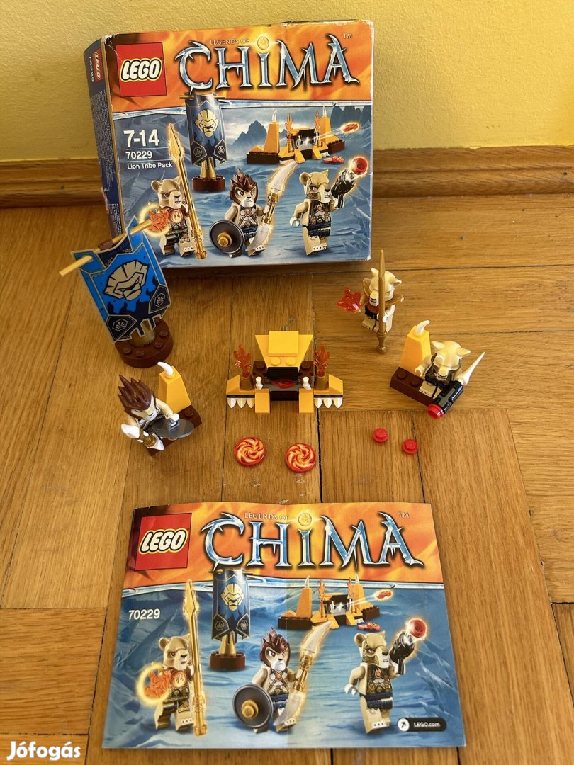 Lego Chima Oroszlán és Jegesmedve törzs csapata