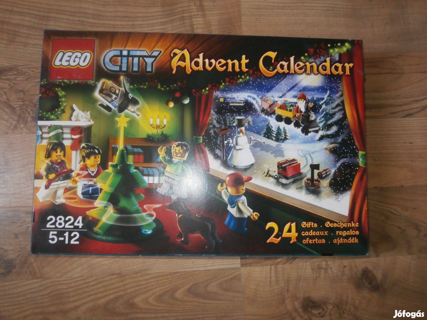 Lego City 2824 Advent Calendar Bontatlan