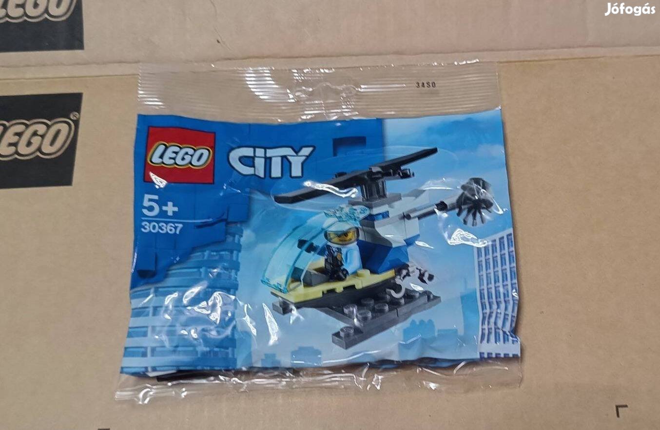 Lego City 30367 Rendőr Helikopter Új Bontatlan