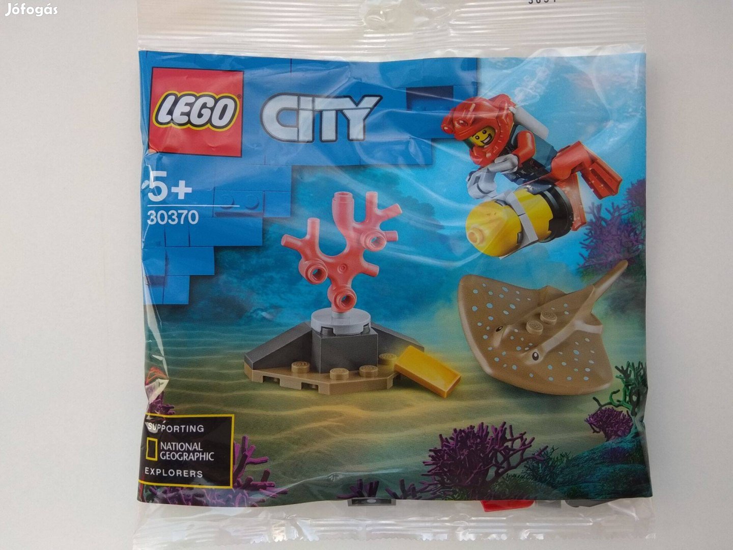 Lego City 30370 Óceáni búvár rája bontatlan új