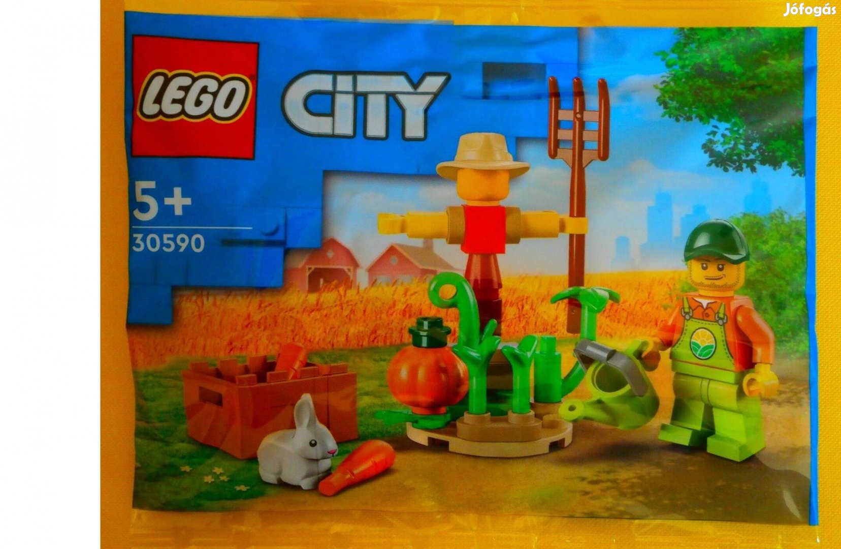 Lego City 30590 Kert és madárijesztő - Új, bontatlan