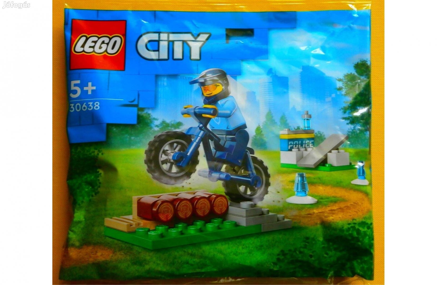 Lego City 30638 Rendőrségi kerékpáros tréning - Új, bontatlan