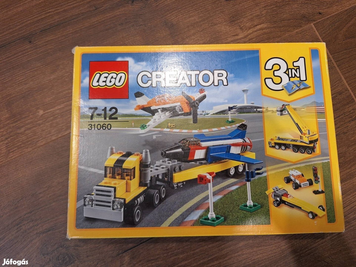Lego City 31060 - Légi parádé, hiánytalan, ép