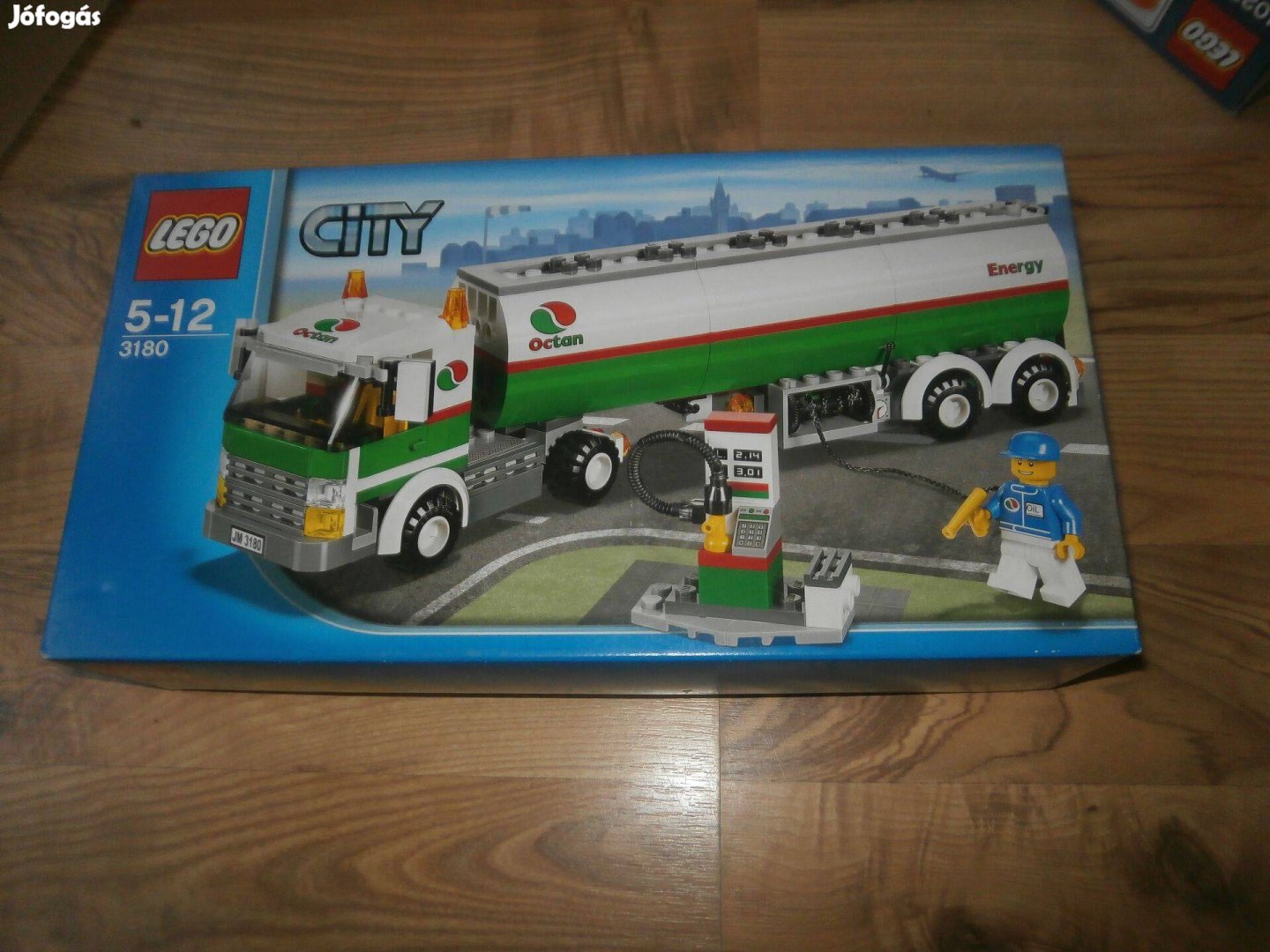 Lego City 3180 Tartálykocsi Bontatlan