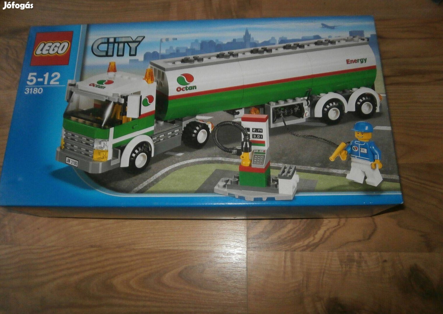 Lego City 3180 Tartálykocsi Új