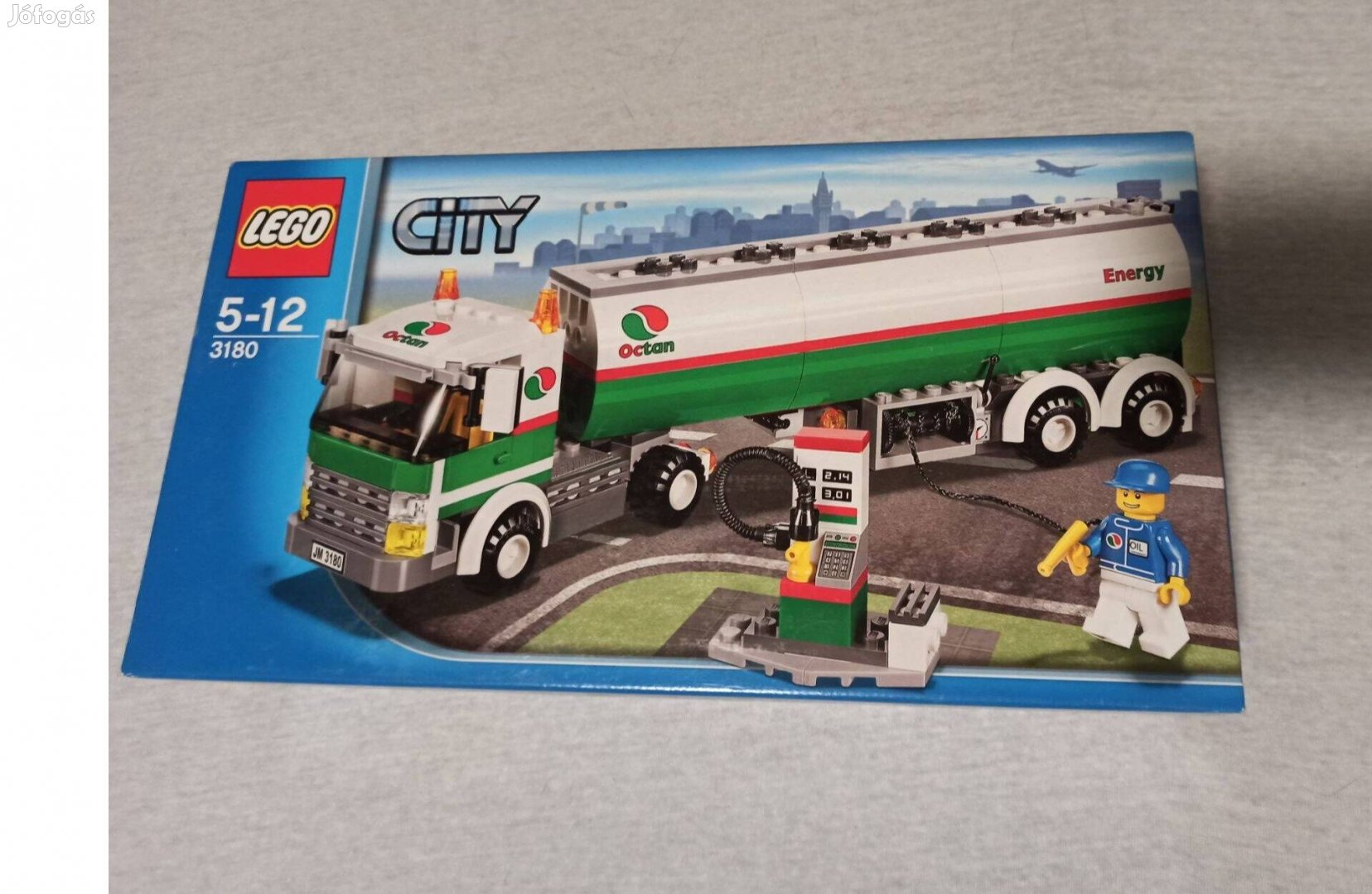 Lego City 3180 - Octan tartálykocsi - új, bontatlan