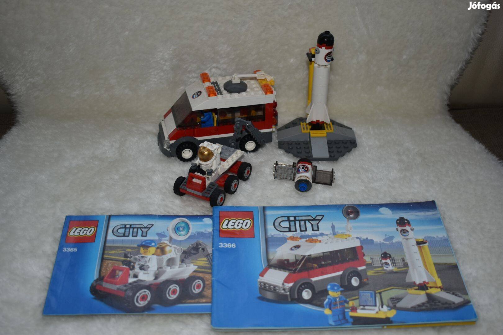 Lego City 3365 + 3366 (Holdjáró + Műholdkilövő állomás)