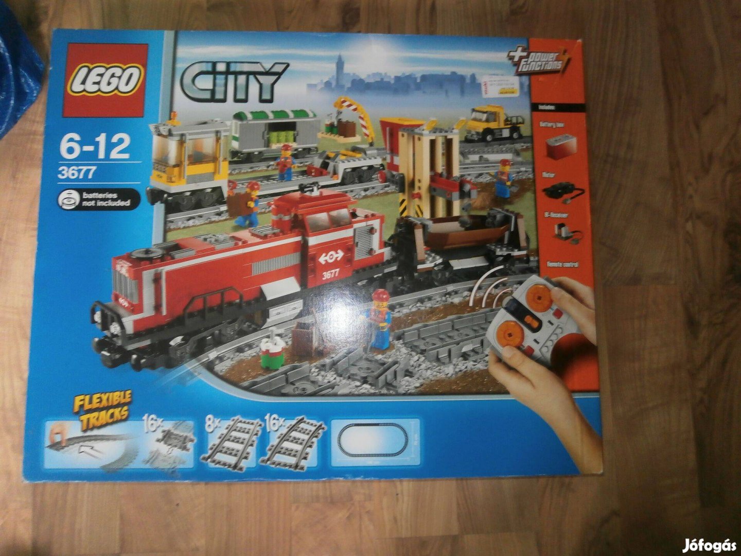 Lego City 3677 piros tehervonat Bontatlan