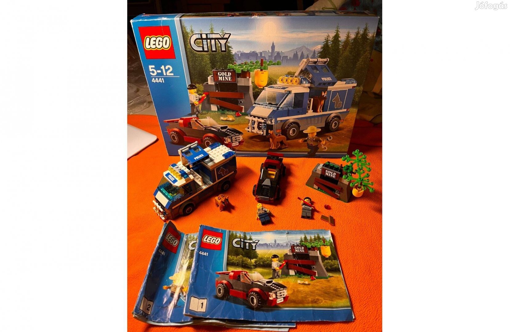 Lego City 4441 Rendőrkutyás furgon