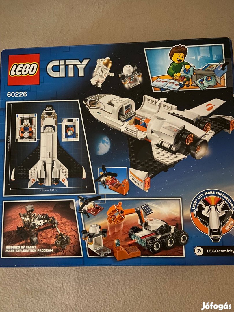 Lego City 50226 Mars kutató űrsikló