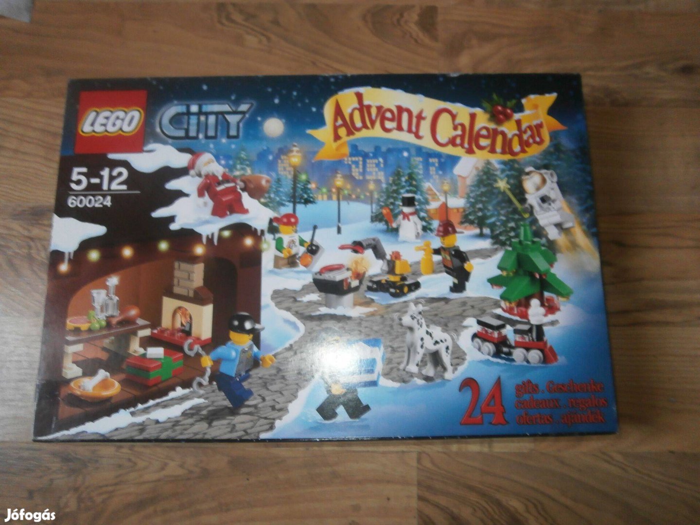 Lego City 60024 City Advent Kalendárium Új