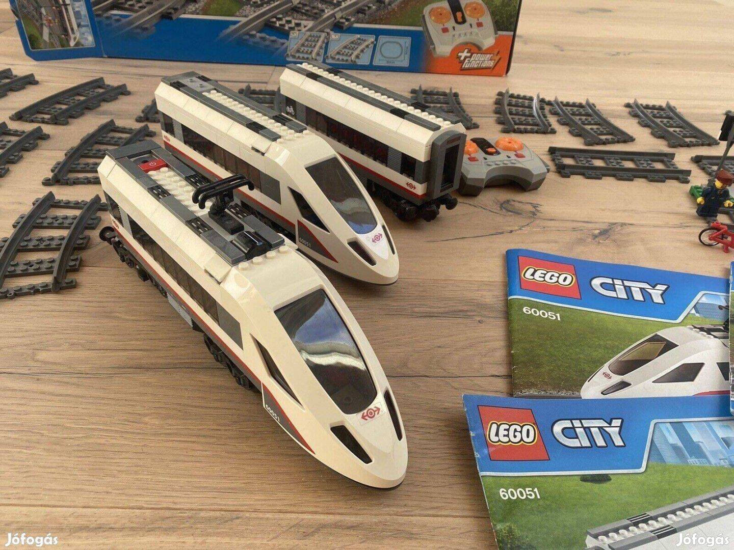 Lego City 60051 vonat szett Lego 60051 szemelyvonat vasut szett