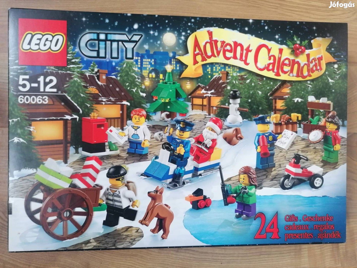 Lego City 60063 Adventi naptár 2014 Bontatlan