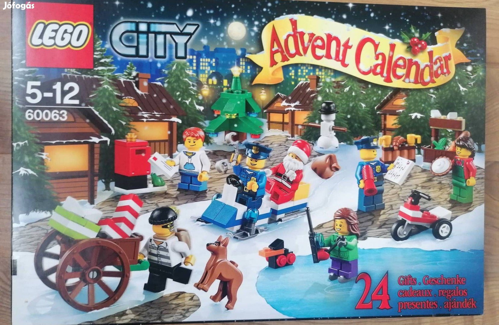 Lego City 60063 Adventi naptár Új