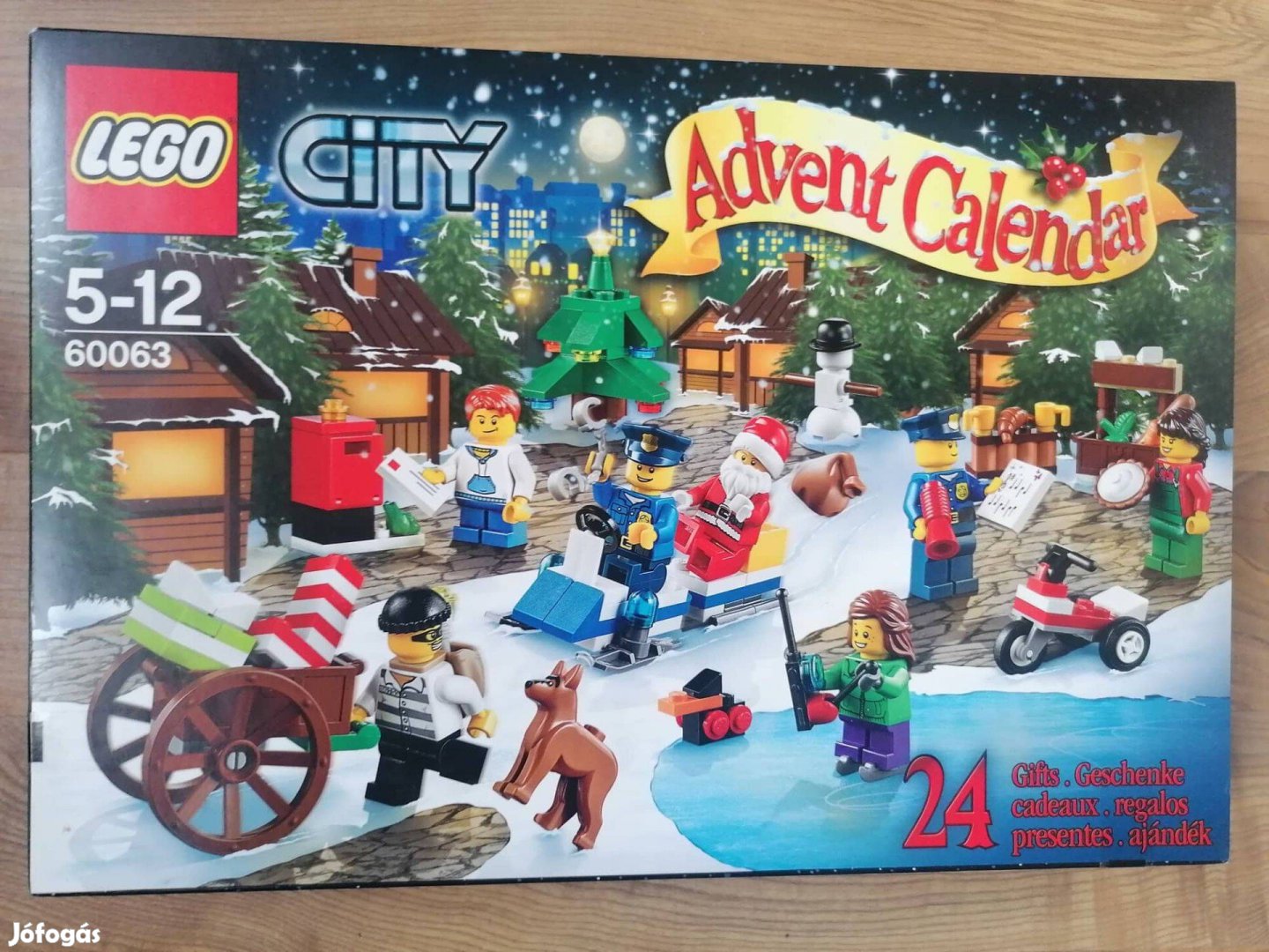 Lego City 60063 Adventi naptár Új