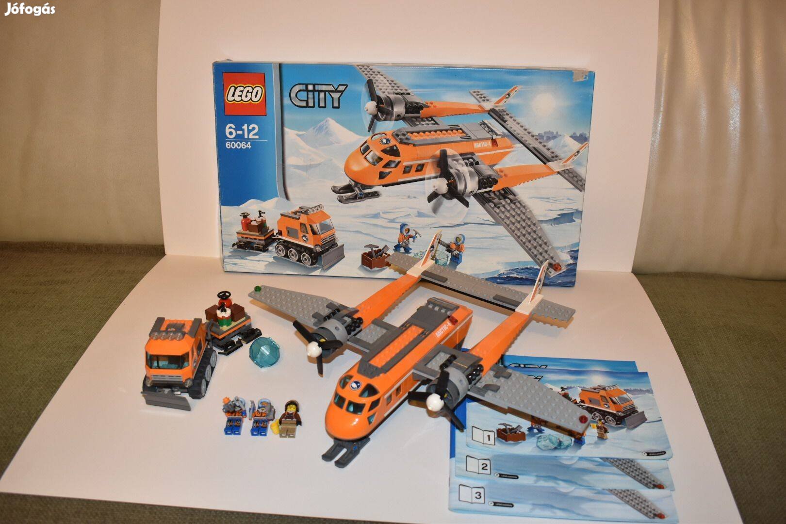Lego City 60064 (Sarki szállító repülőgép)