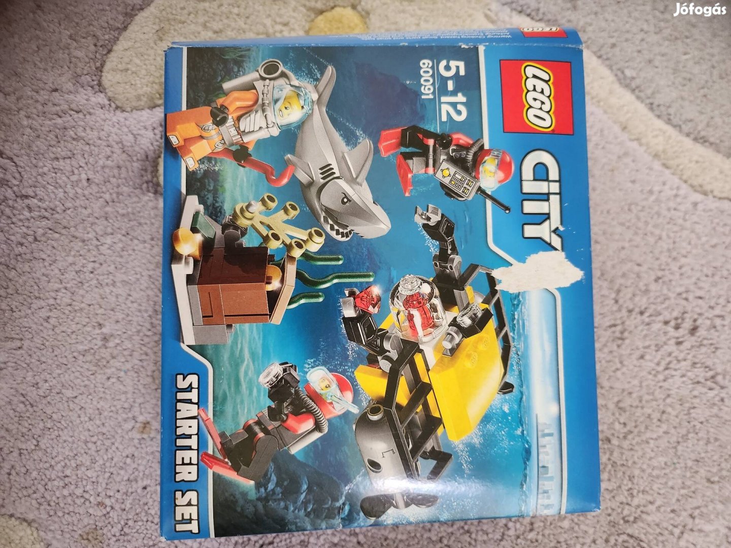 Lego City 60091 cápa, tengeralattjaró