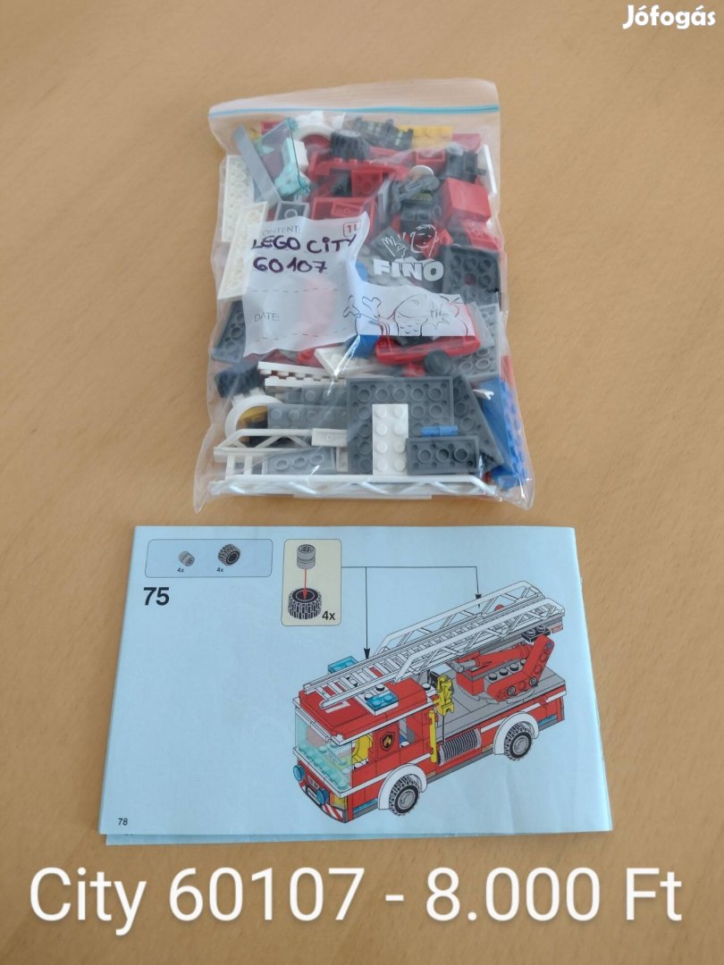 Lego City 60107 - XI. kerület, Lego, építőjáték - Jófogás