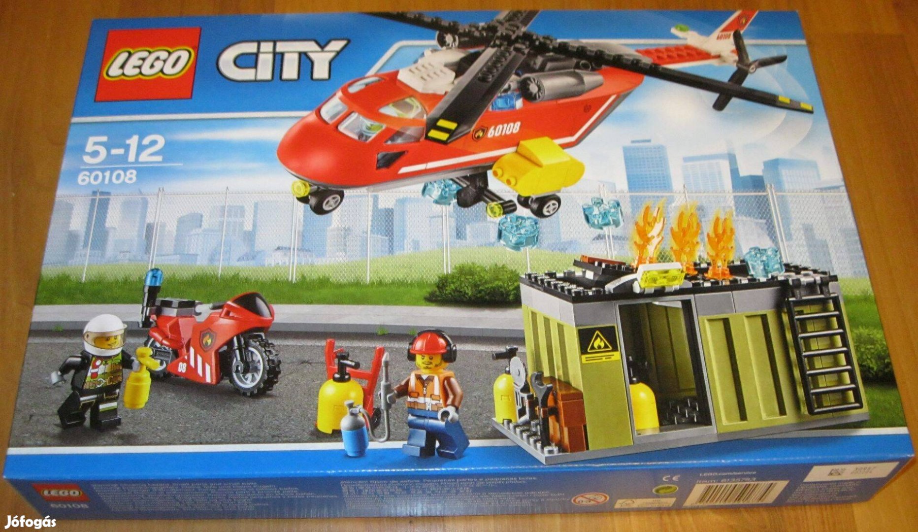 Lego City 60108 Sürgősségi tűzoltó egység