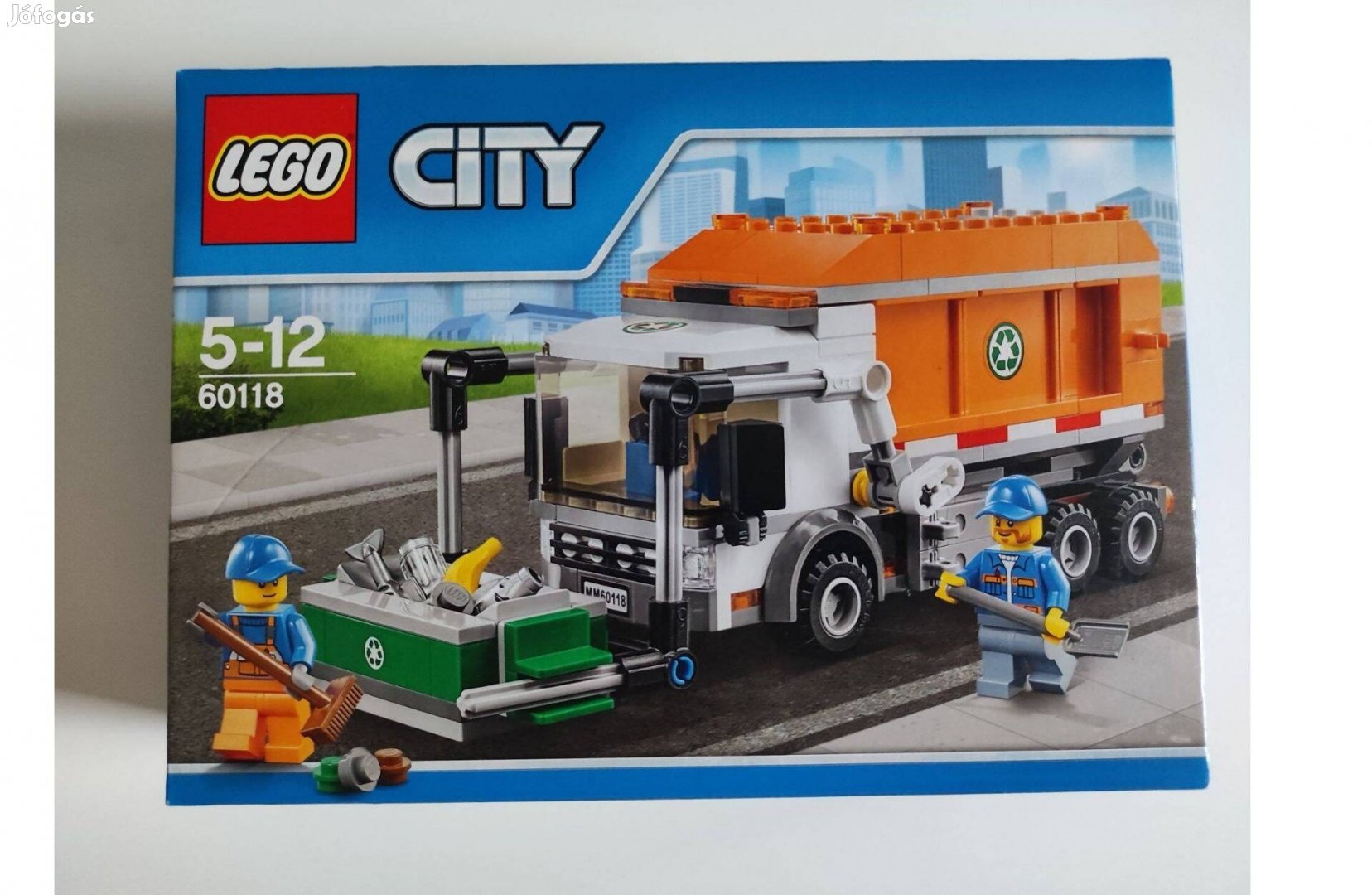 Lego City 60118 - Garbage Truck - új, bontatlan