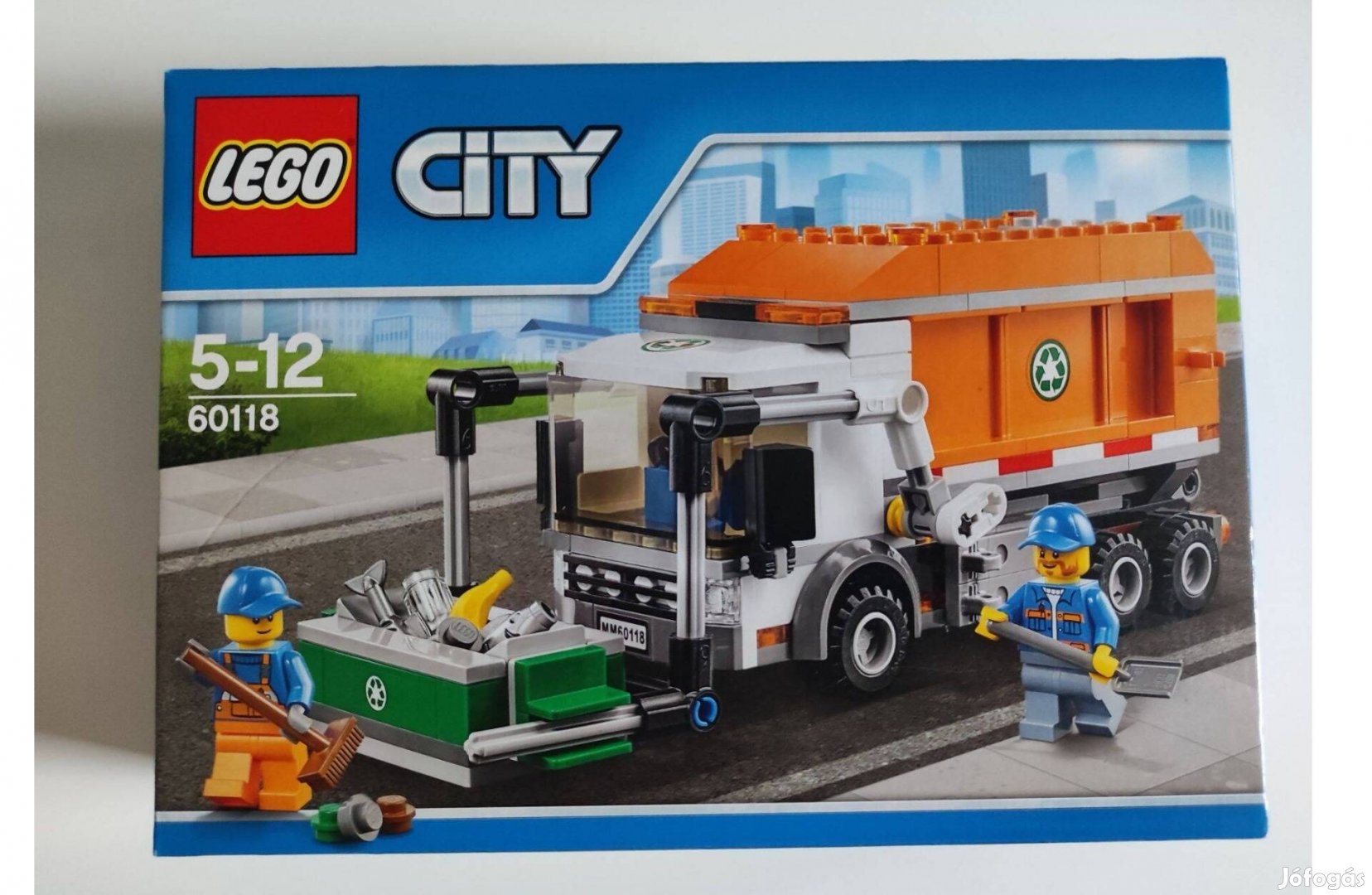 Lego City 60118 - Garbage Truck - új, bontatlan