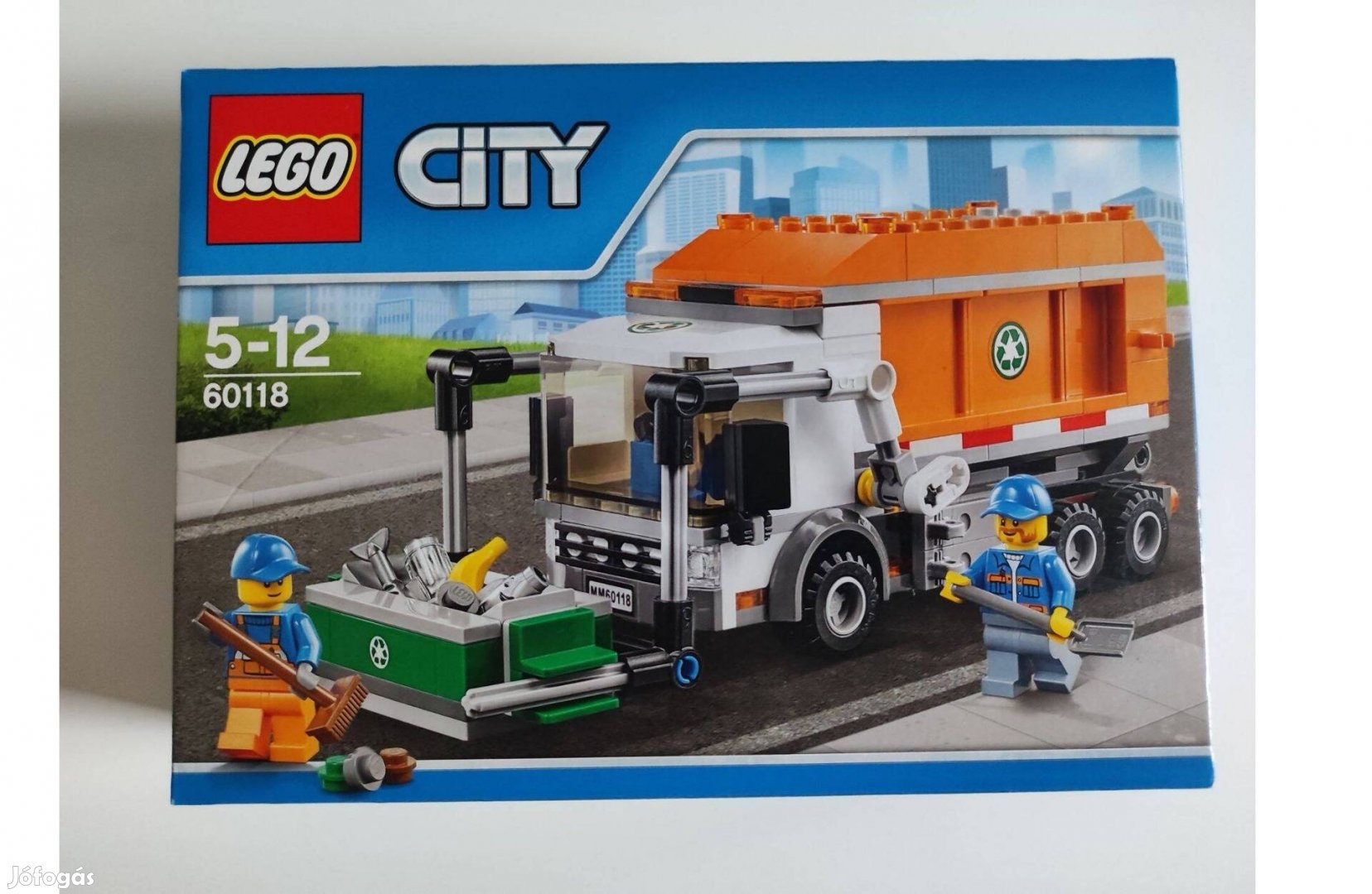 Lego City 60118 - Szemetes autó - új, bontatlan