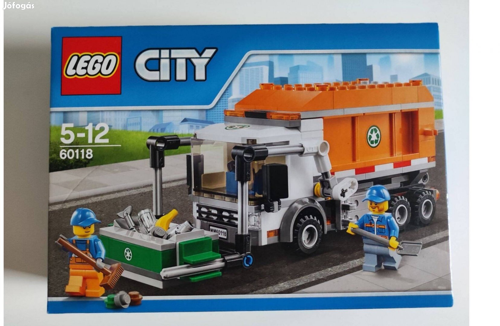 Lego City 60118 - Szemetes autó - új, bontatlan