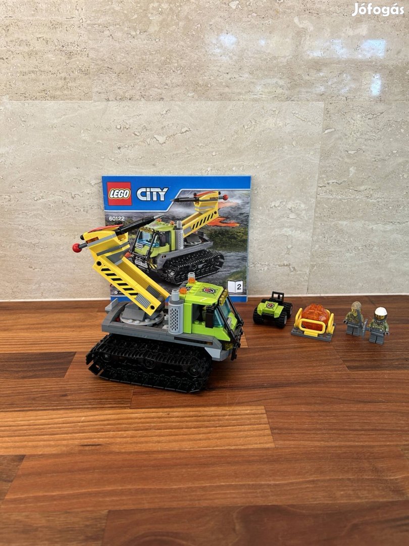 Lego City 60122 Vulkánkutató lánctalpas jármű