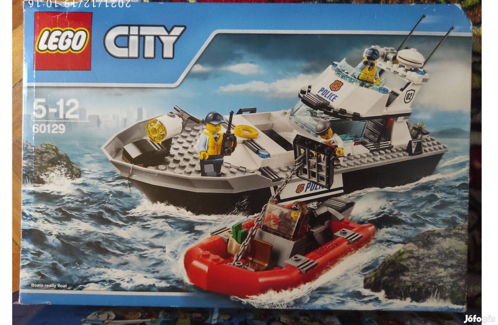 Lego City 60129 Rendőrségi járőrcsónak