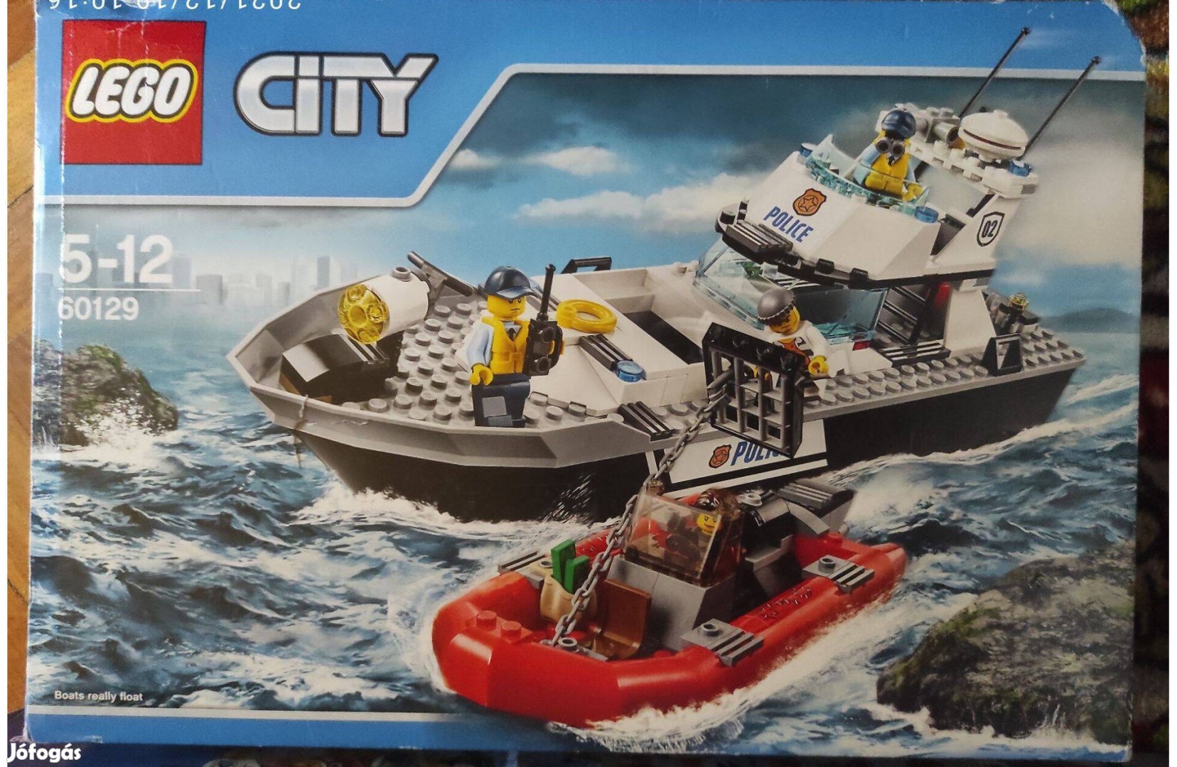 Lego City 60129 Rendőrségi járőrcsónak