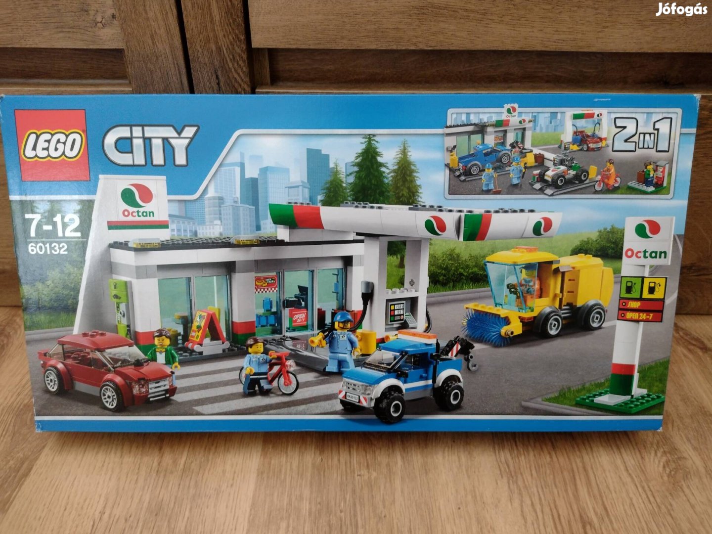 Lego City 60132 -Benzinkút vagy szervíz 2in1