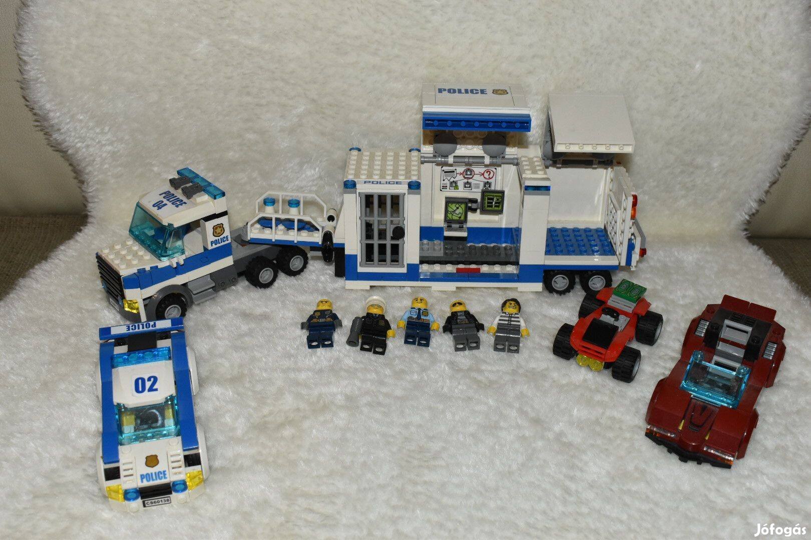 Lego City 60139 (Rendőr kamion + két autó)