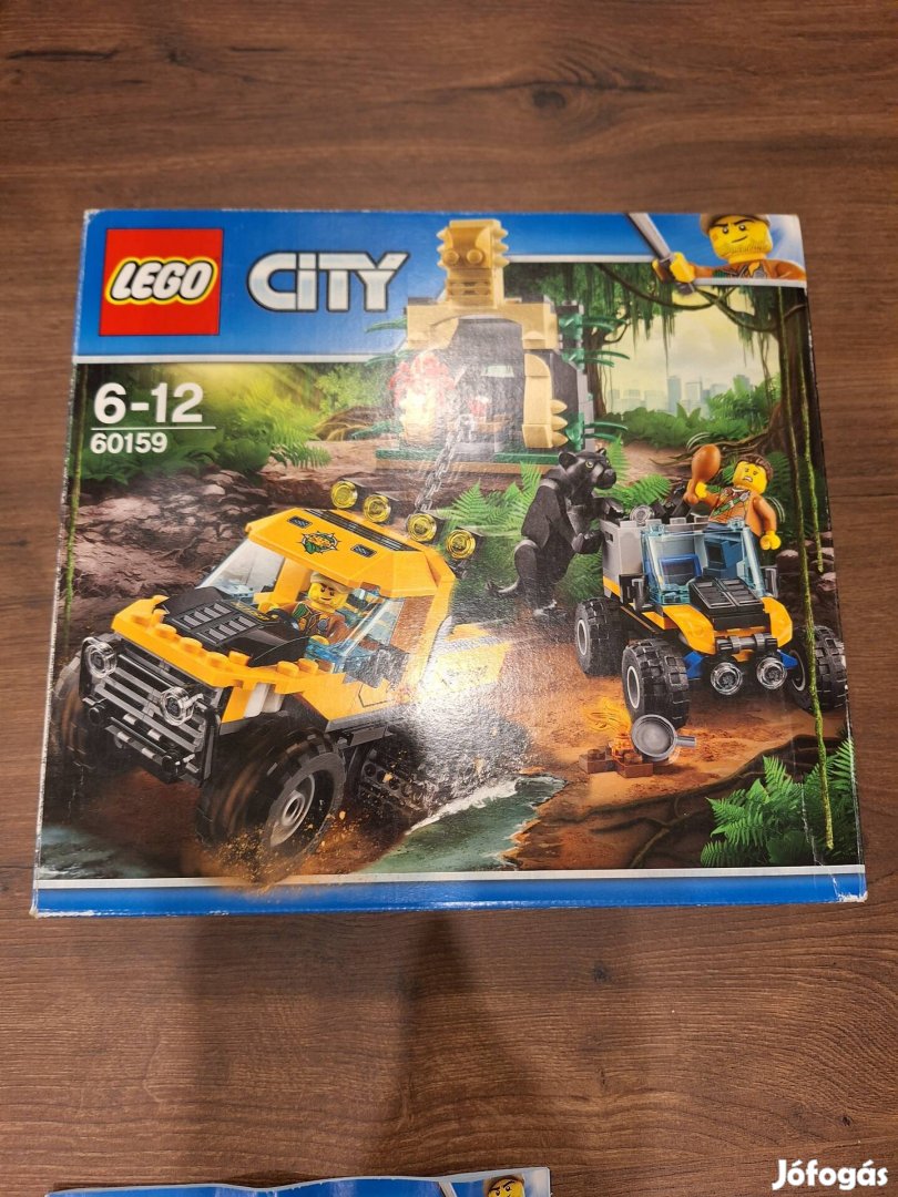 Lego City 60159 Dzsungel küldetés félhernyótalpas járművel