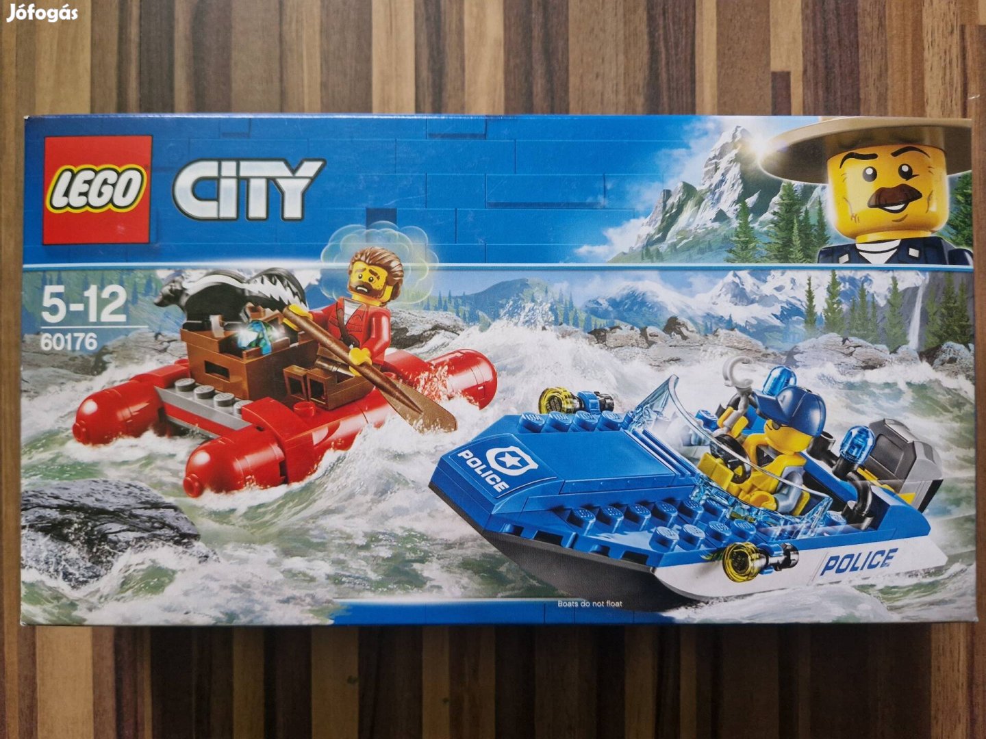 Lego City 60176 Menekülés a vad folyón