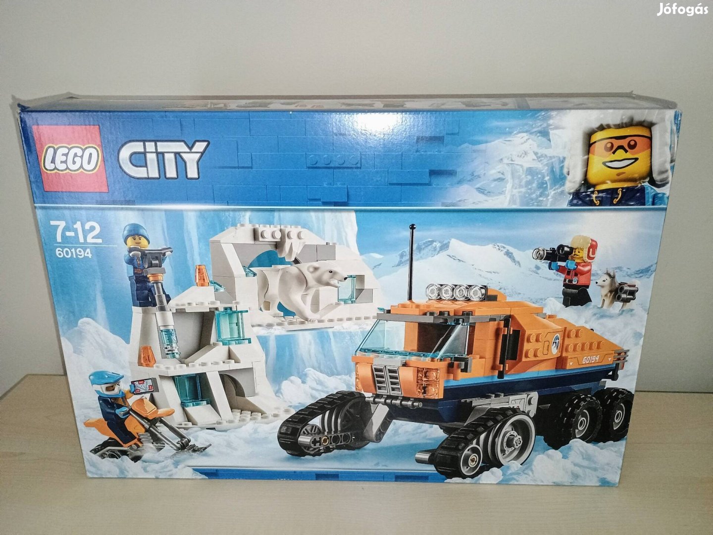 Lego City 60194 Sarkvidéki felderítő teherautó Újszerű 