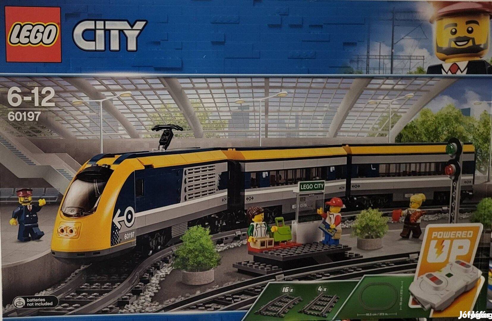 Lego City 60197 sárga személyvonat