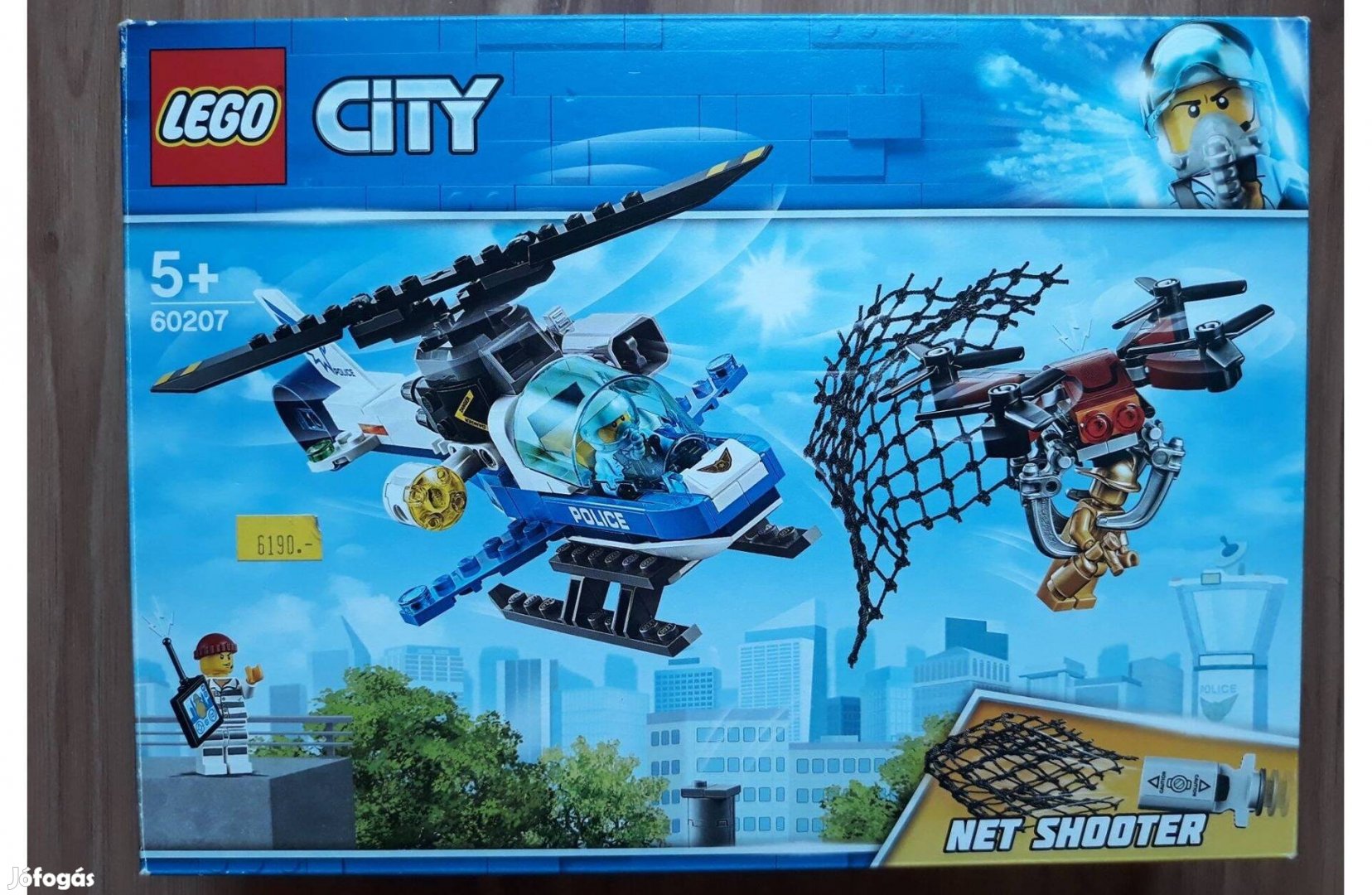 Lego City 60207, Légi rendőrségi drónos üldözés