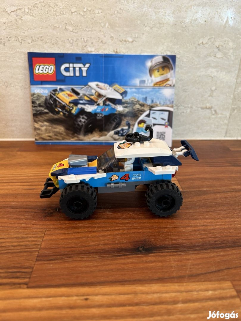 Lego City 60218 sivatagi rali versenyautó