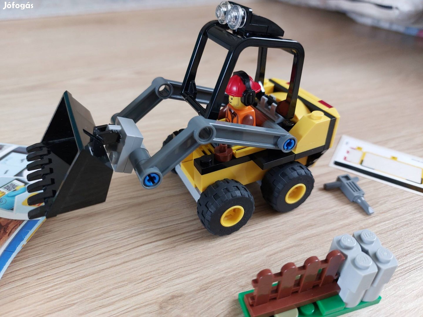 Lego City 60219 Építőipari rakodó