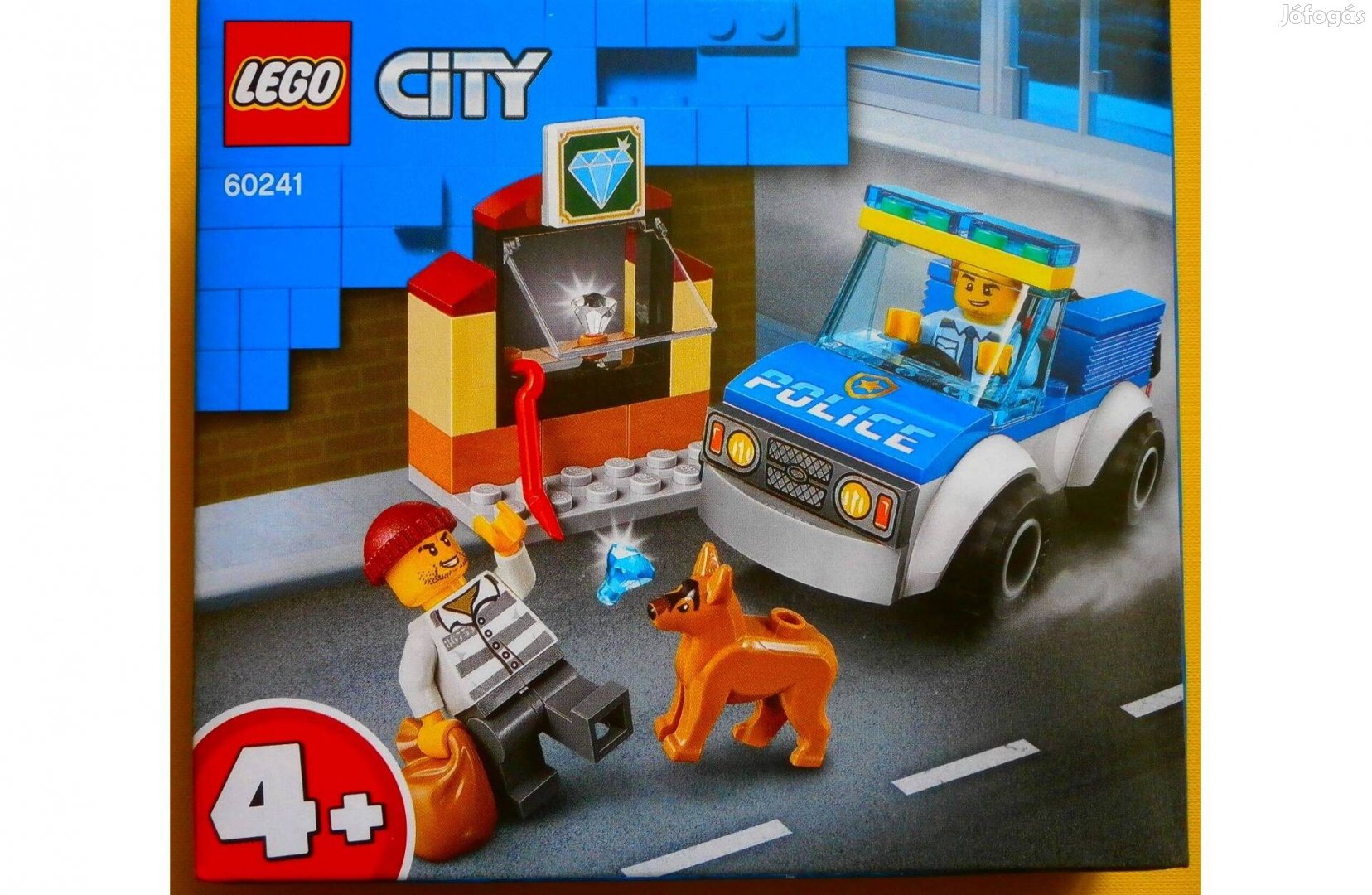 Lego City 60241 Kutyás rendőri egység - Új, bontatlan