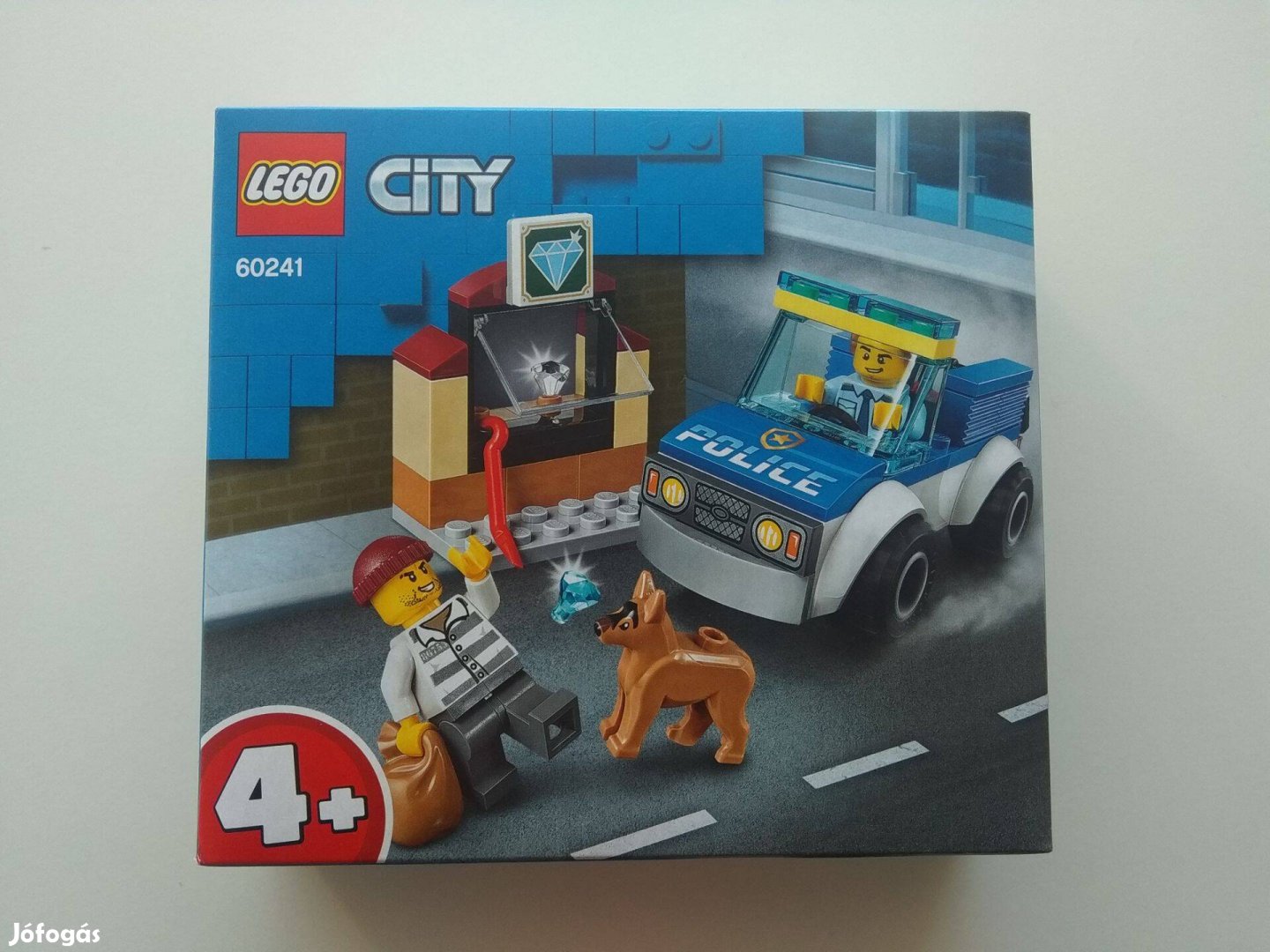 Lego City 60241 Kutyás rendőri egység új bontatlan