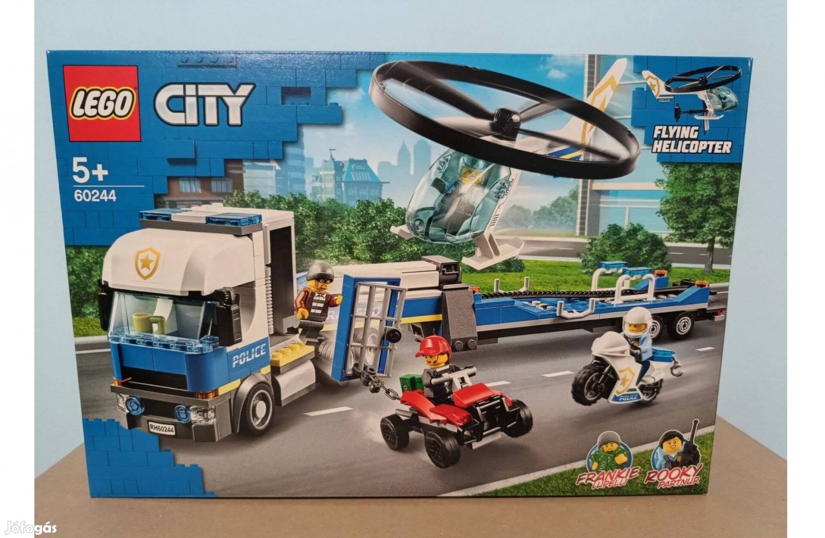 Lego City 60244 Rendőrségi Helikopteres Szállítás Új Bontatlan