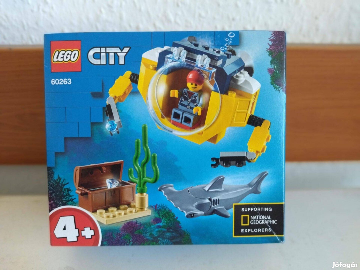 Lego City 60263 Óceáni mini-tengeralattjáró új, bontatlan