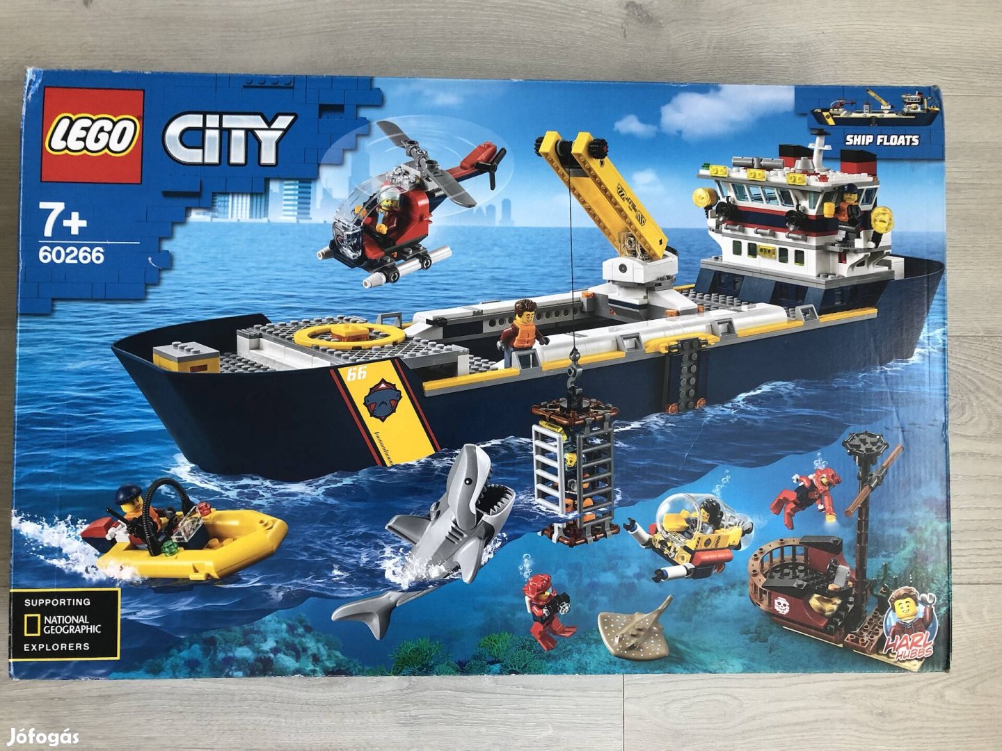 Lego City 60266 Óceánkutató hajó