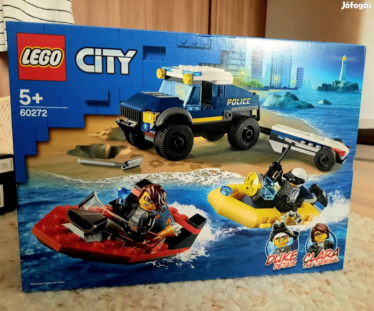 Lego City 60272 Elit rendőrség hajószállító