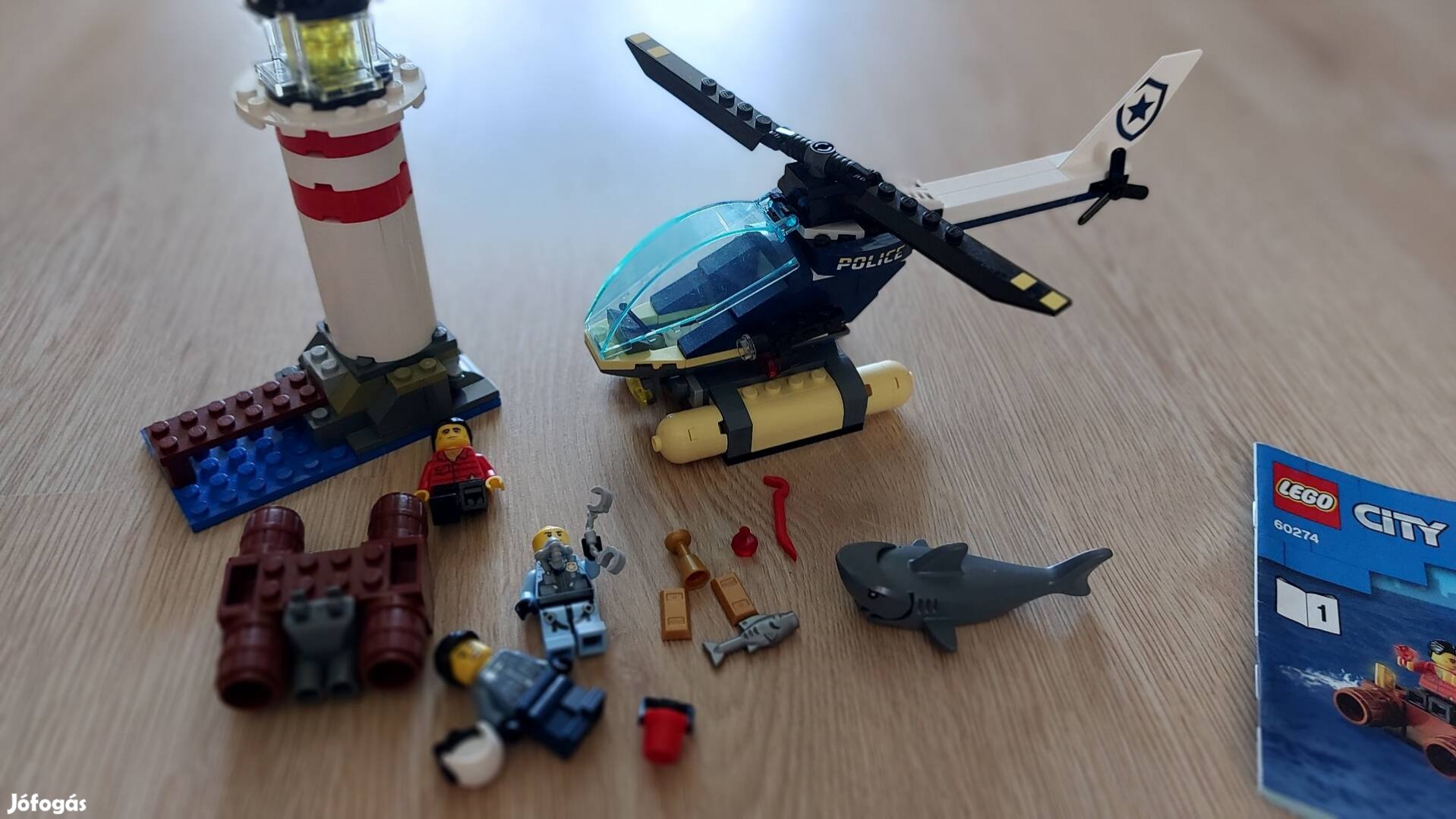 Lego City 60274 Elit rendőrség elfogása a világítótoronynál