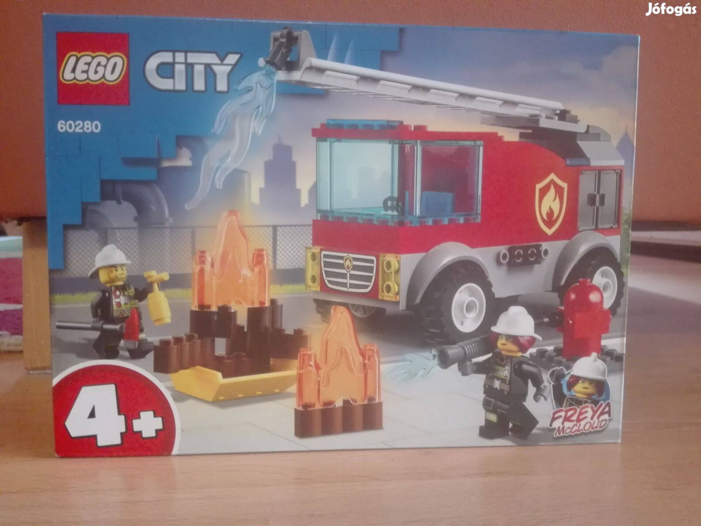 Lego City 60280 Létrás Tűzoltóautó - új, bontatlan